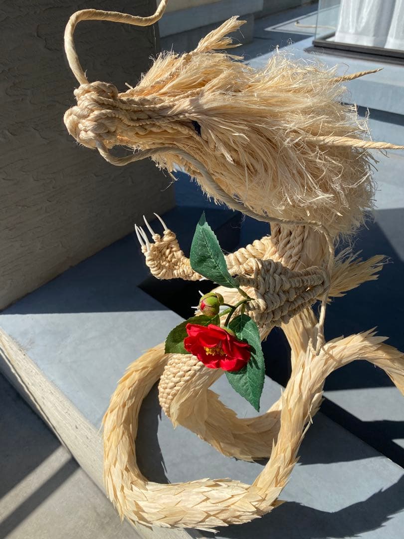 高級精麻で貴方の為に作るドラゴンアートオブジェ