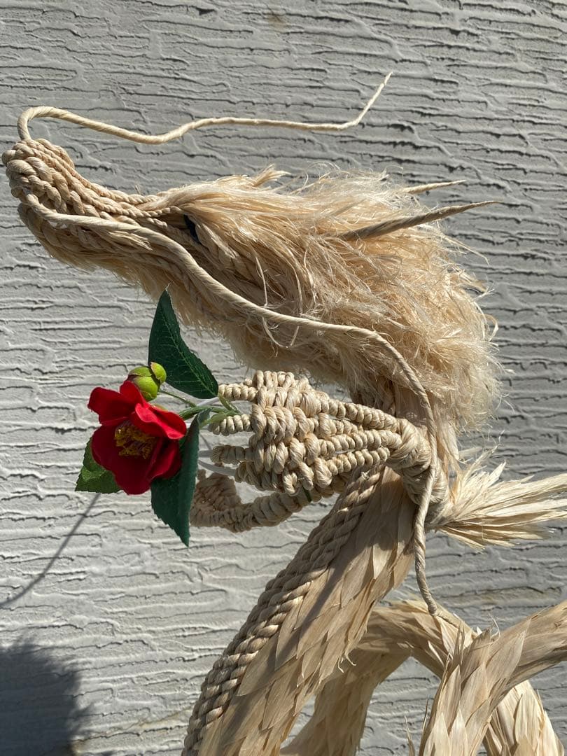 高級精麻で貴方の為に作るドラゴンアートオブジェ