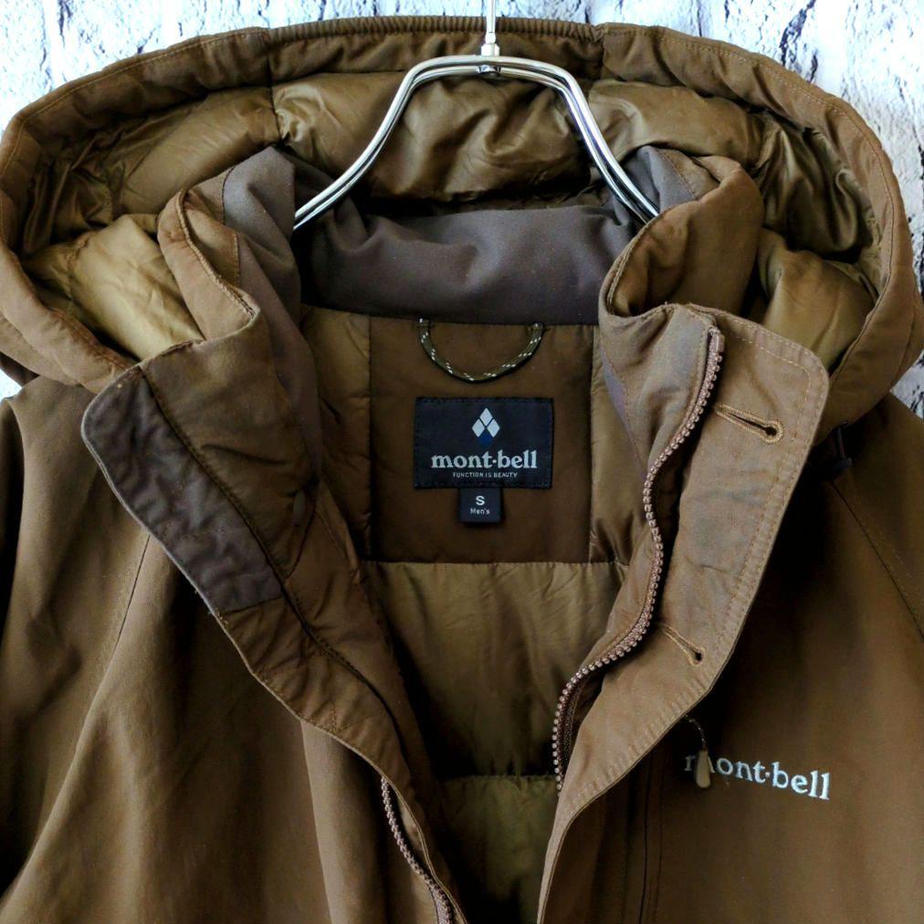 モンベル　ハスキーコート メンズS ブラウン