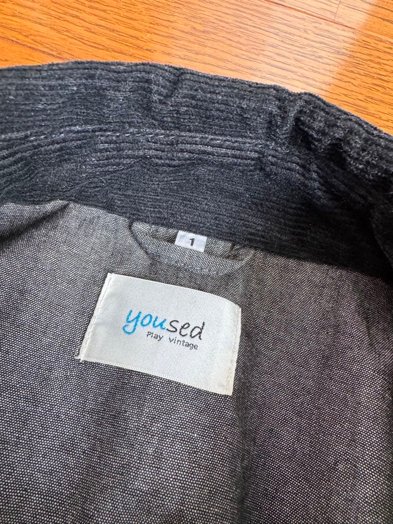 yoused 黒 レザージャケット サイズ1