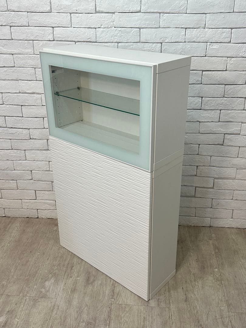 C 【東京23区配送無料】棚　キャビネット　陳列　収納　インテリア　コレクション