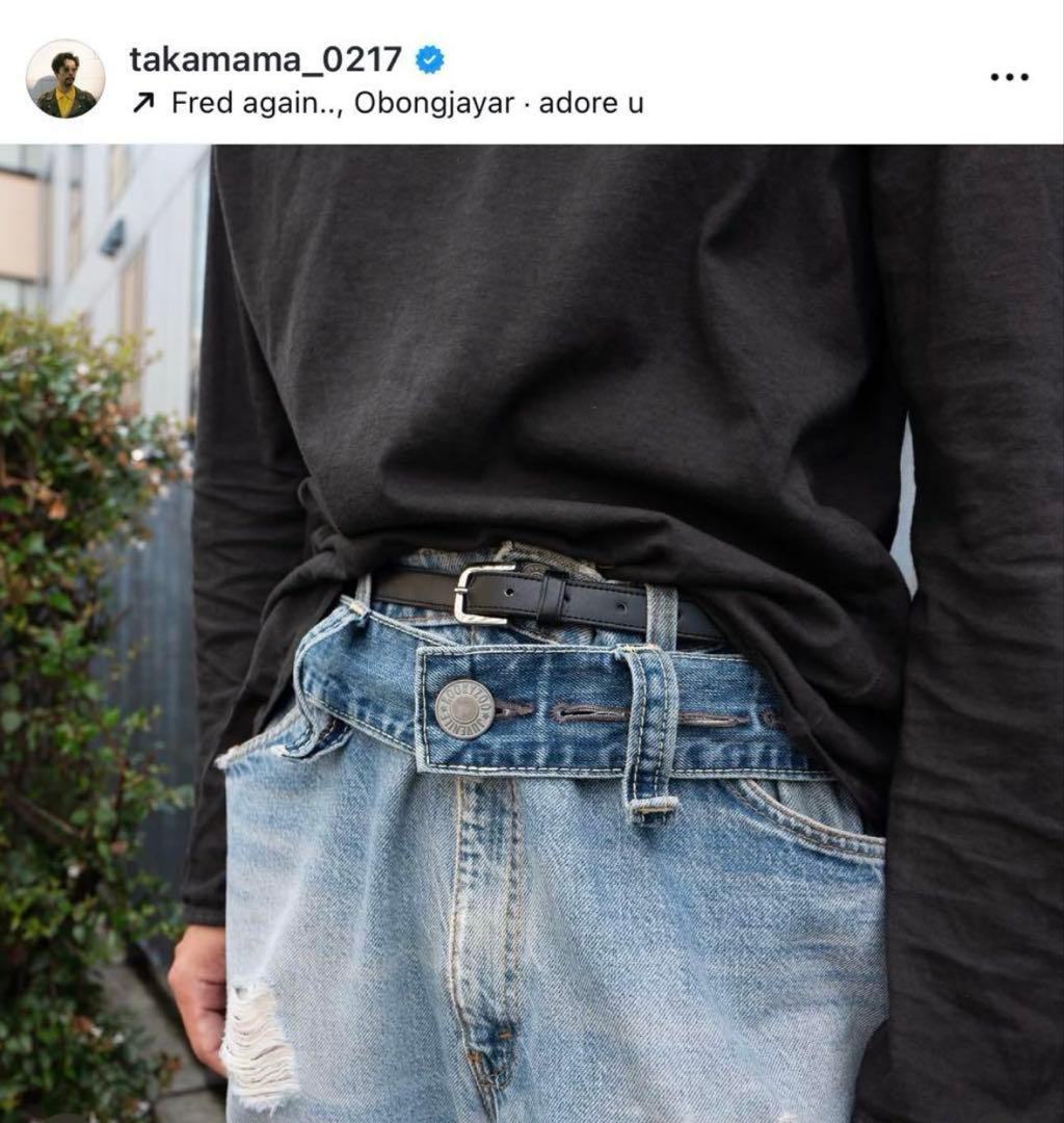 KOOKY ZOO DENIM BELT レショップ別注