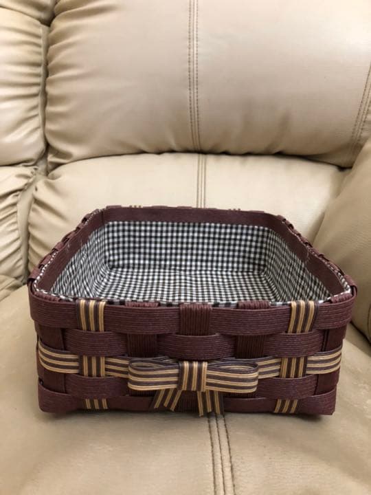 うさちゃんリン様　オーダーカゴ完成品