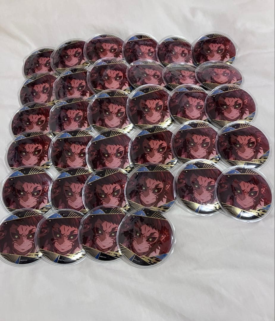 獪岳 箱推し缶バッジ 75mm まとめ売り 34個