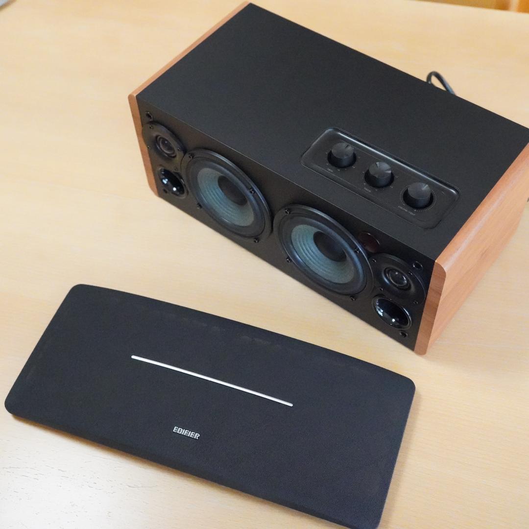 【値下．美品】Edifier D12ブックシェルフスピーカー Bluetooth
