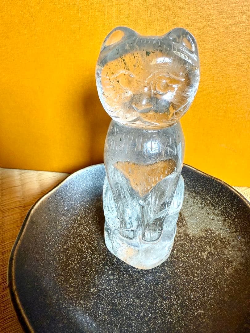【即購入ok】ヒマラヤ水晶の招き猫｜開運・金運・浄化