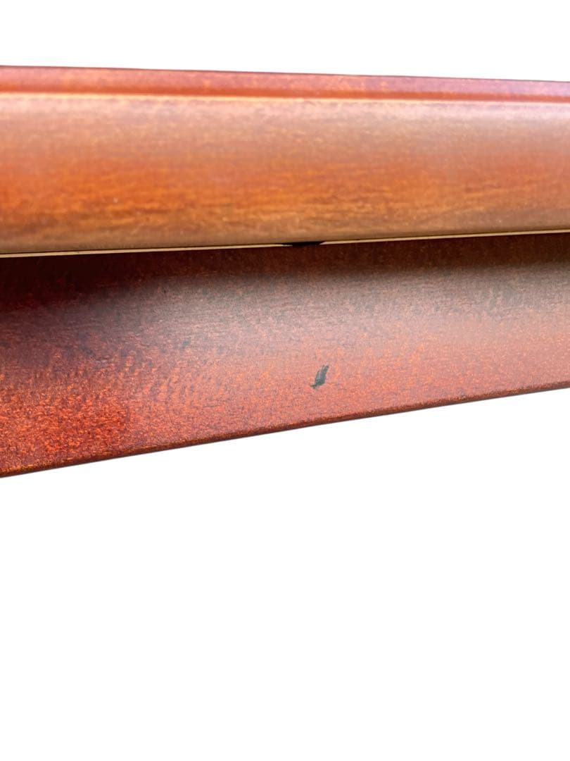 HR625木目が美しい 【希少デザイン】秋田木工　北欧テイストダイニングテーブル