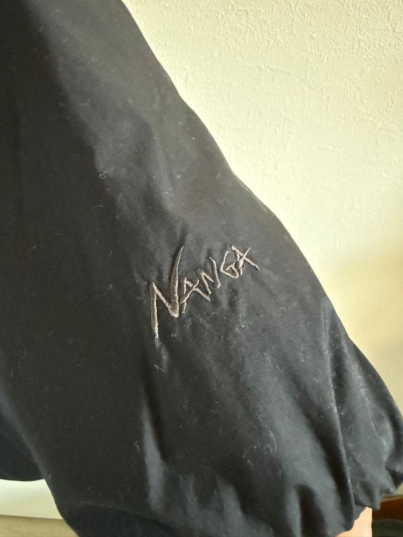【NANGA】ブラック ロングダウンジャケット WM