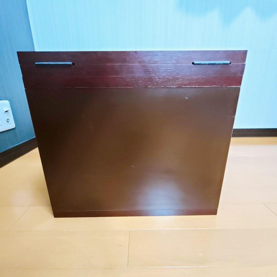 美品♪折りたたみ机　3段 ミニタンス　文机