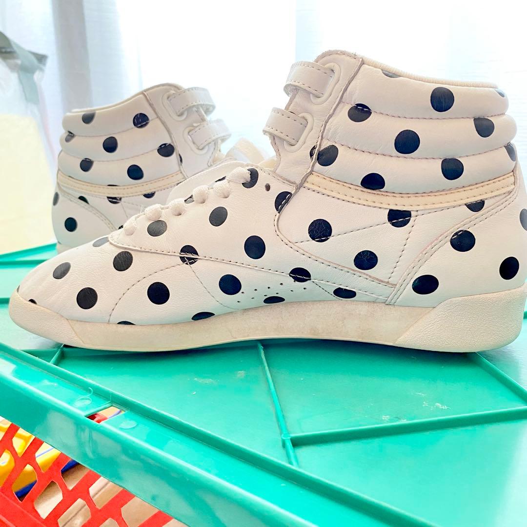 レア‼️ ドット柄 Reebok Classic フリースタイル