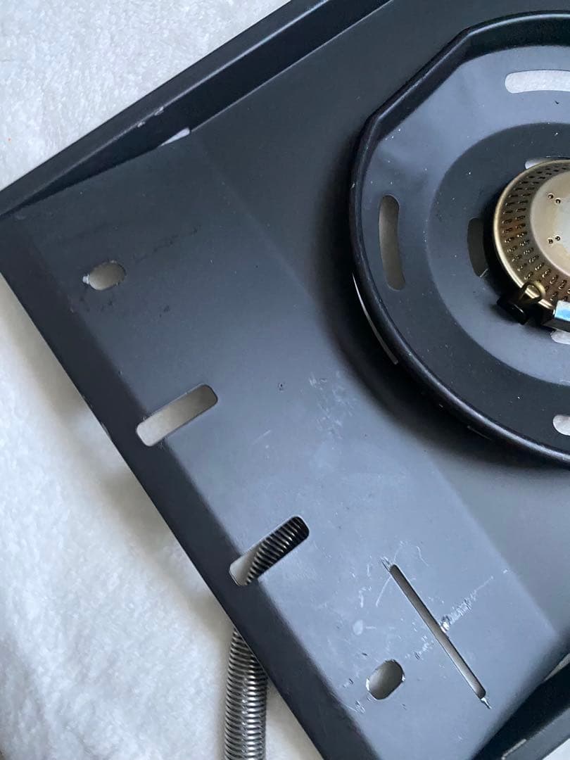 スノーピーク　フラットバーナー　五徳　IGT ブラックキャンプ