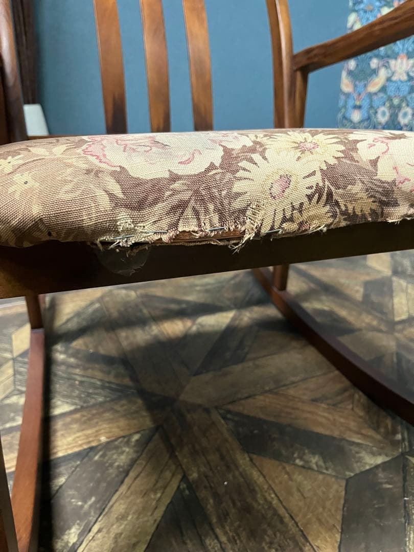 ロッキングチェア 昭和レトロ 椅子 難あり 当時物