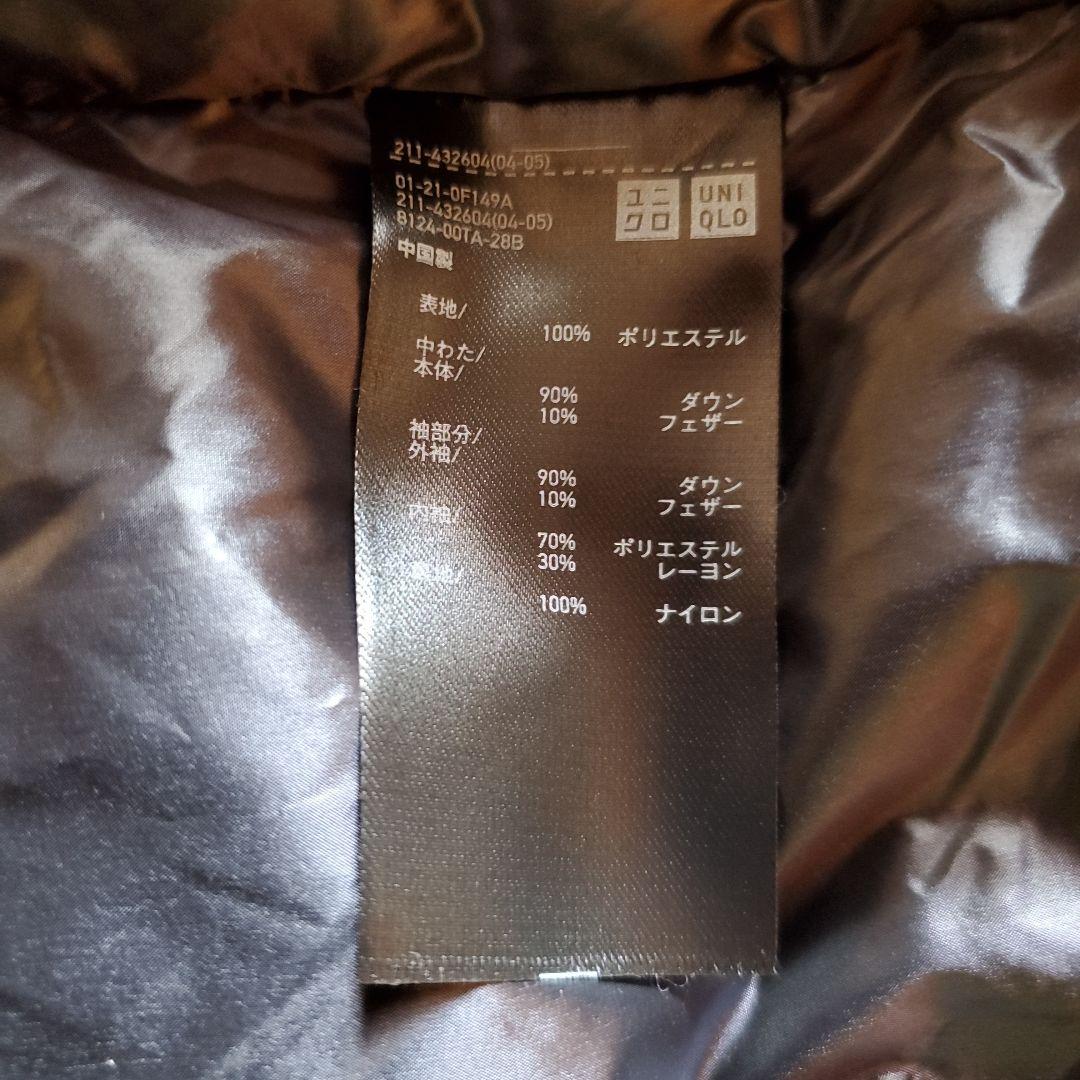 美品UNIQLO　+Jハイブリッド ダウンジャケットXL(黒)