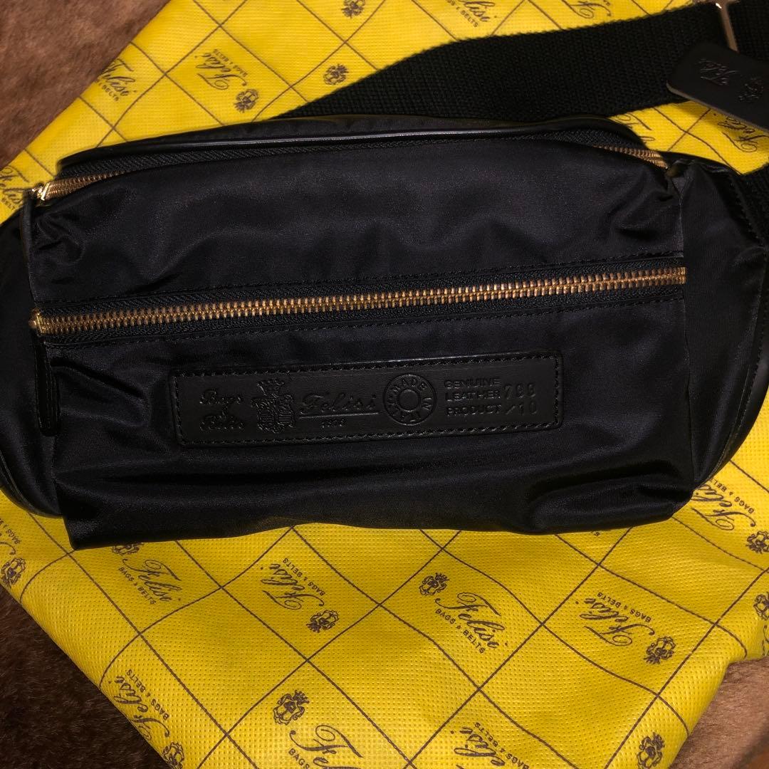 値下げ Felisi ボディバッグ ウエストポーチ