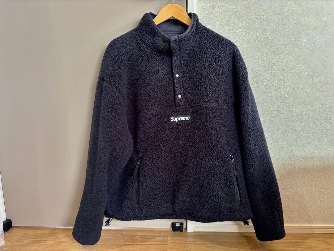 Polartec® Shearling Reversible Pullover