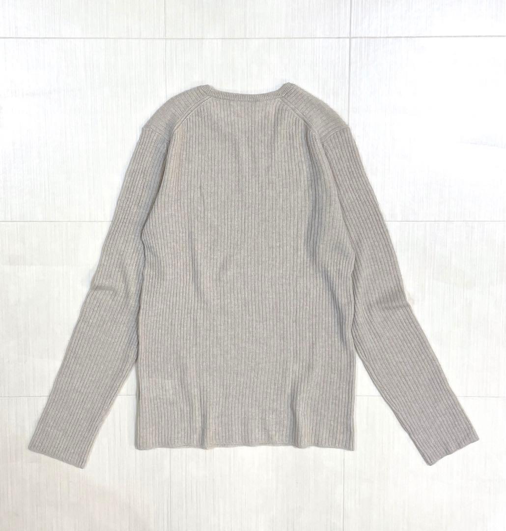 美品✨ドゥーズィエムクラス 24AW カシミヤ 100% リブ ニット