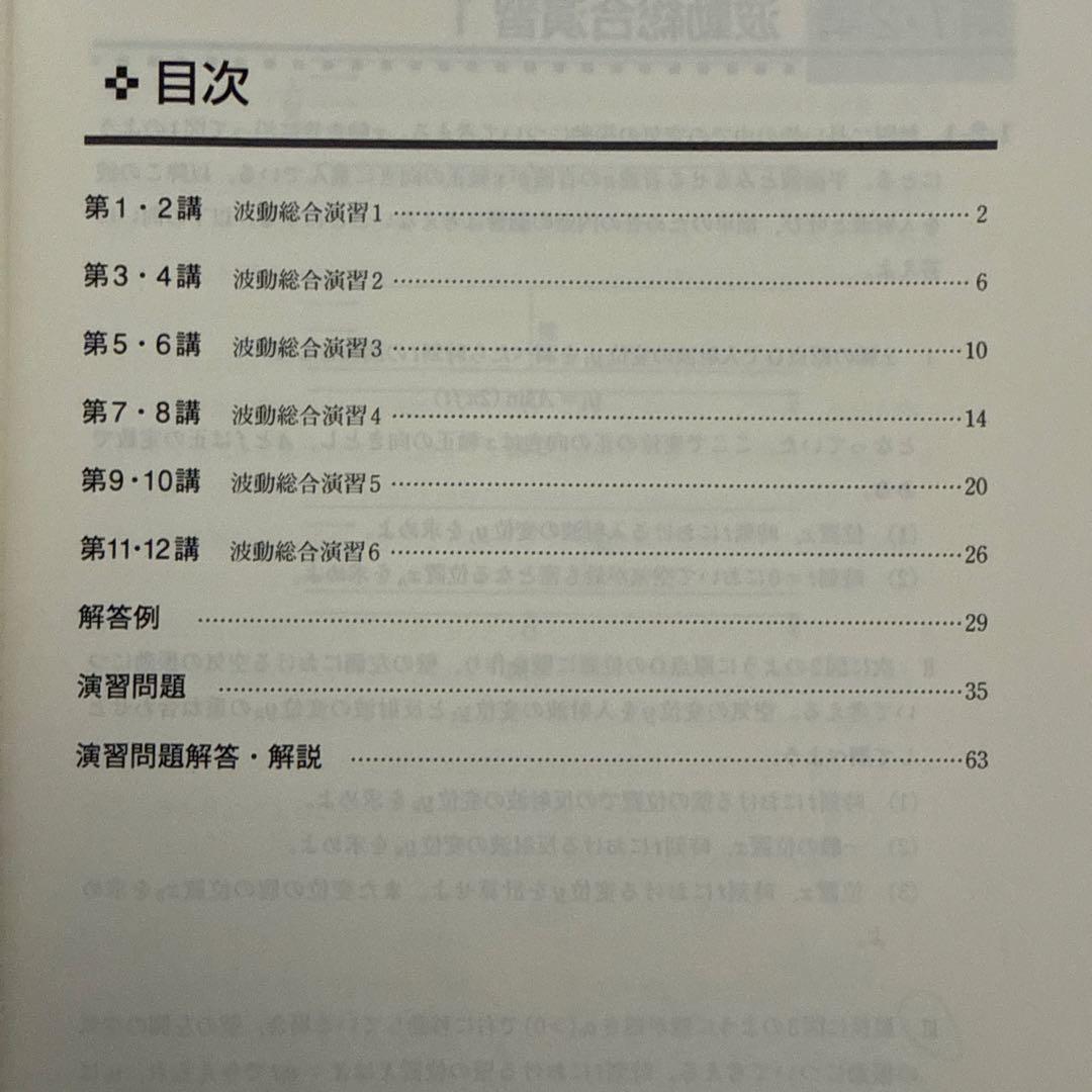 東進　トップレベル物理　テキスト