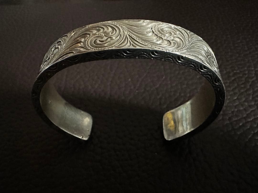 FUNNY D.E. OSCAR スターリングシルバー バングル