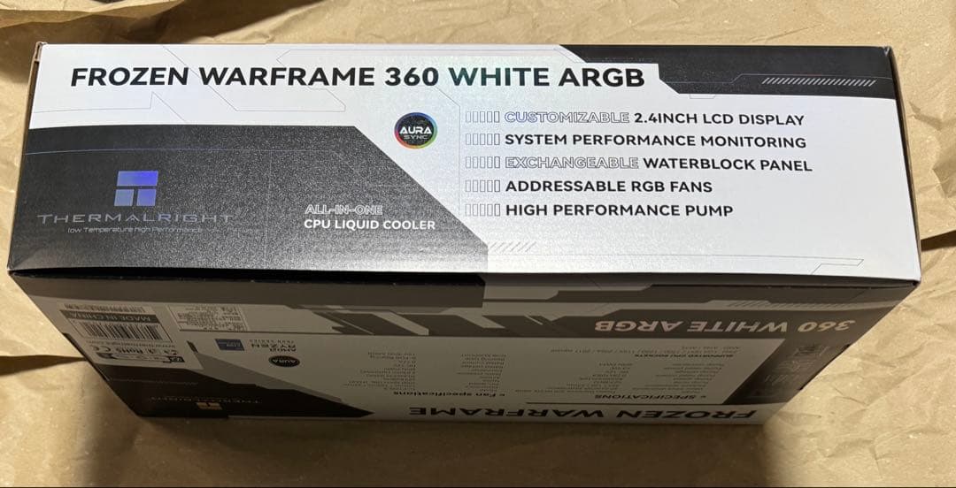 Thermalright　FW 360 White ARGB　LCDディスプレイ