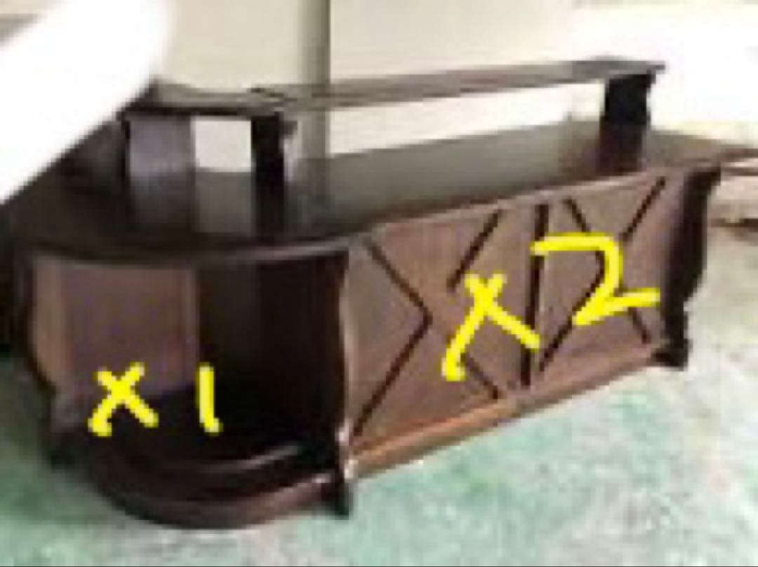 カリモク　ルスティック　カウンターテーブル　バーカウンター　ヴィンテージ