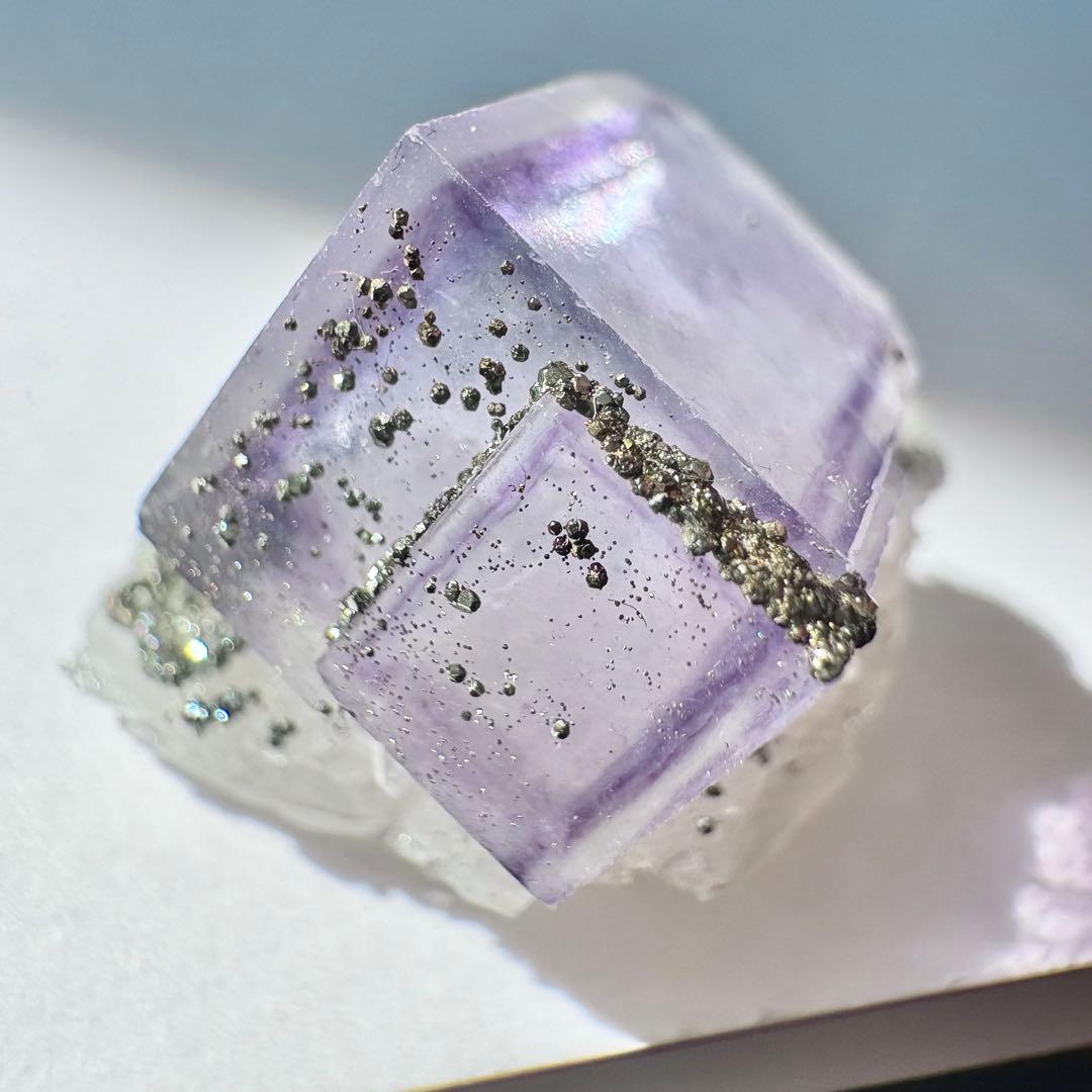 463 中国　ヤオガンシャン産　フローライト