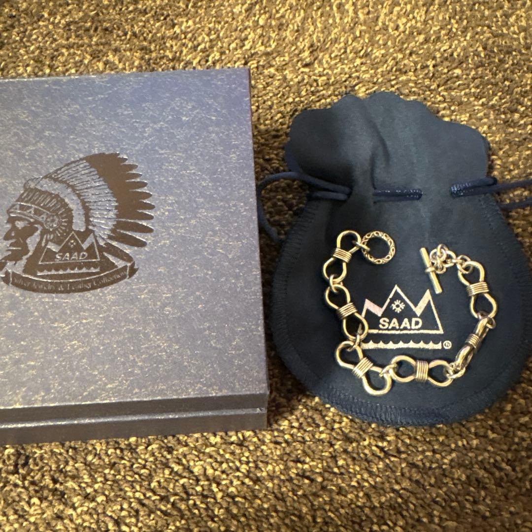 SAAD シルバー ブレスレット約20cm