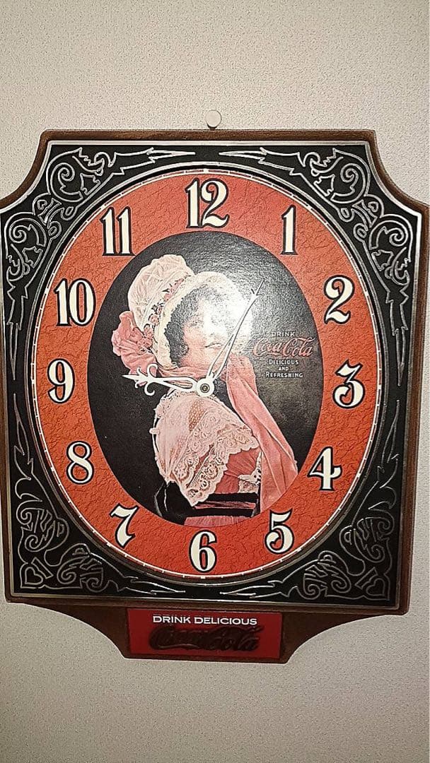 コカ・コーラ　アンティーク　時計