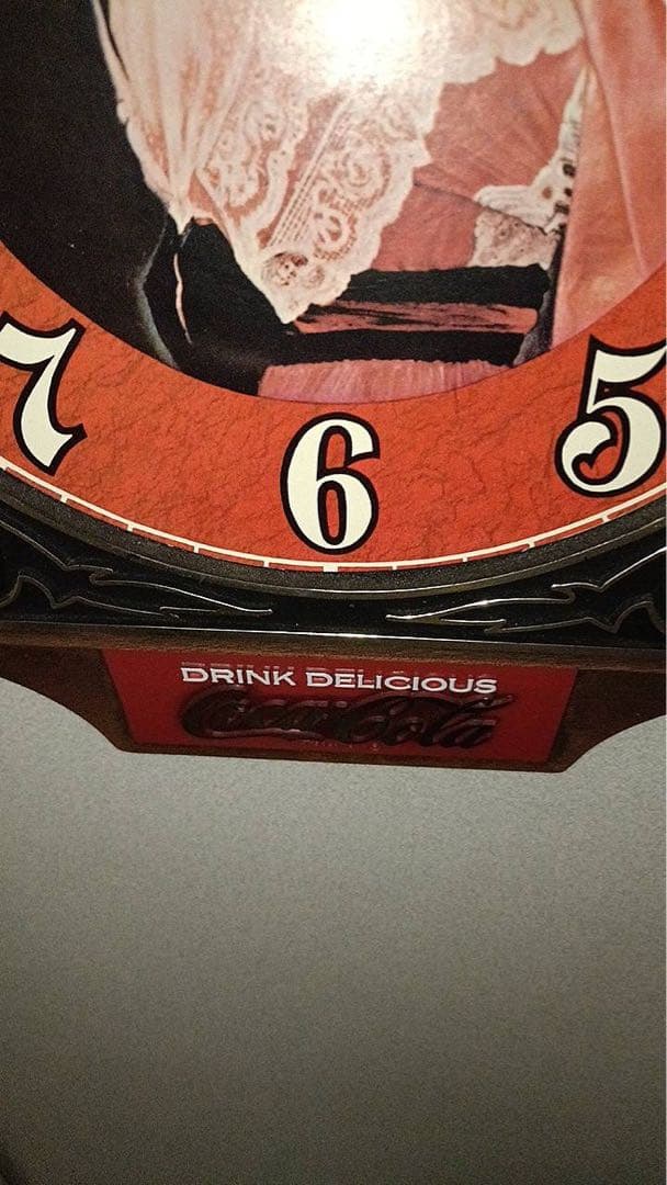 コカ・コーラ　アンティーク　時計