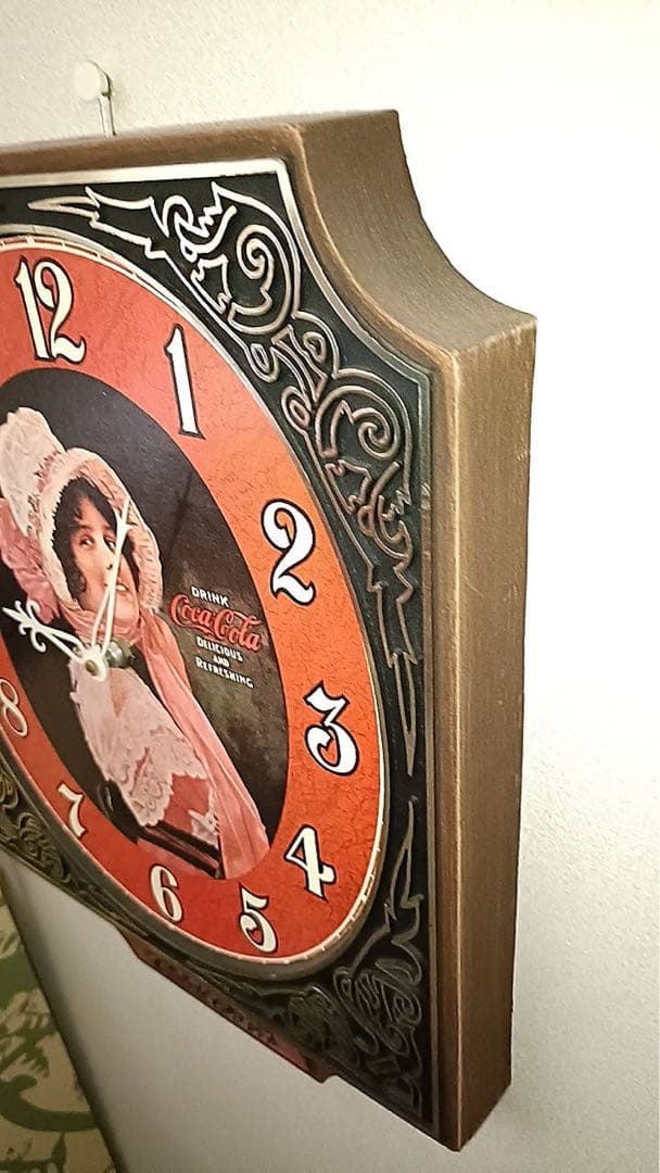 コカ・コーラ　アンティーク　時計