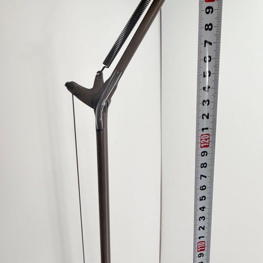 絶版品　スワン電器 LEDフロアスタンド　ブラウンAS-745