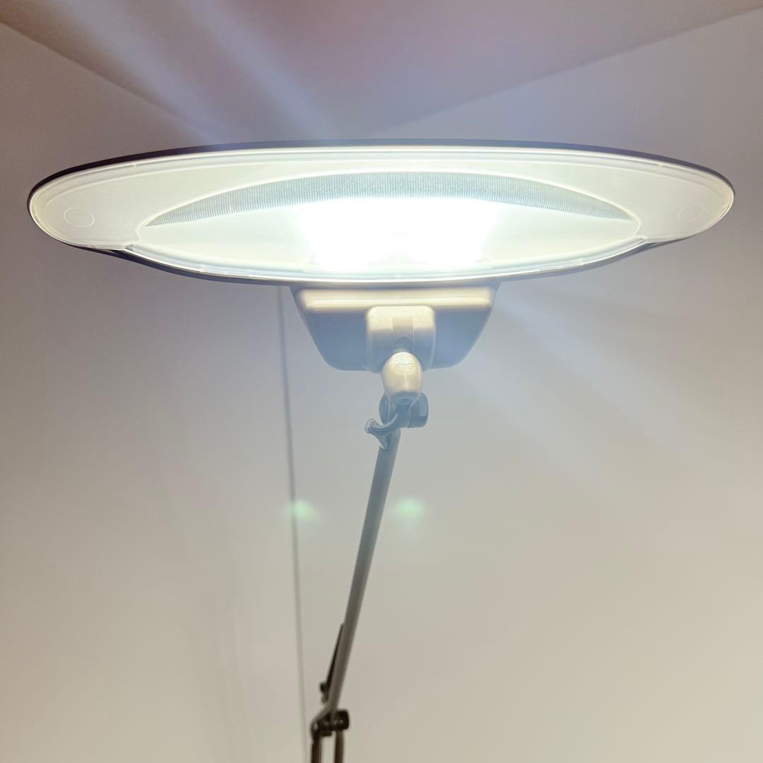 絶版品　スワン電器 LEDフロアスタンド　ブラウンAS-745