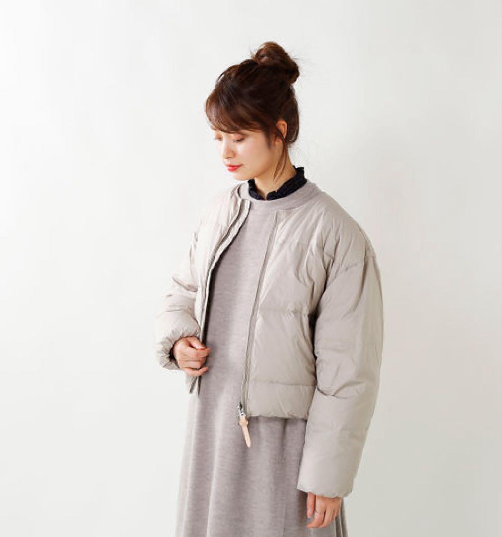 Loft Labo ショートダウンジャケット・ノーカラー