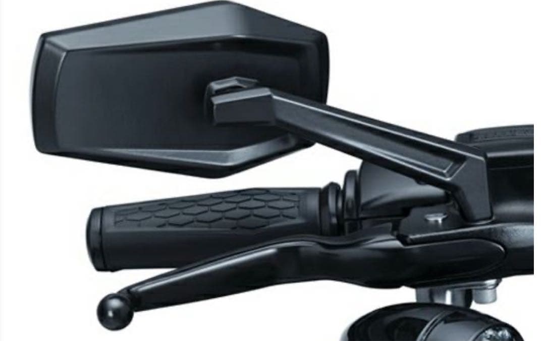 KURYAKYN ブラック バイクミラー