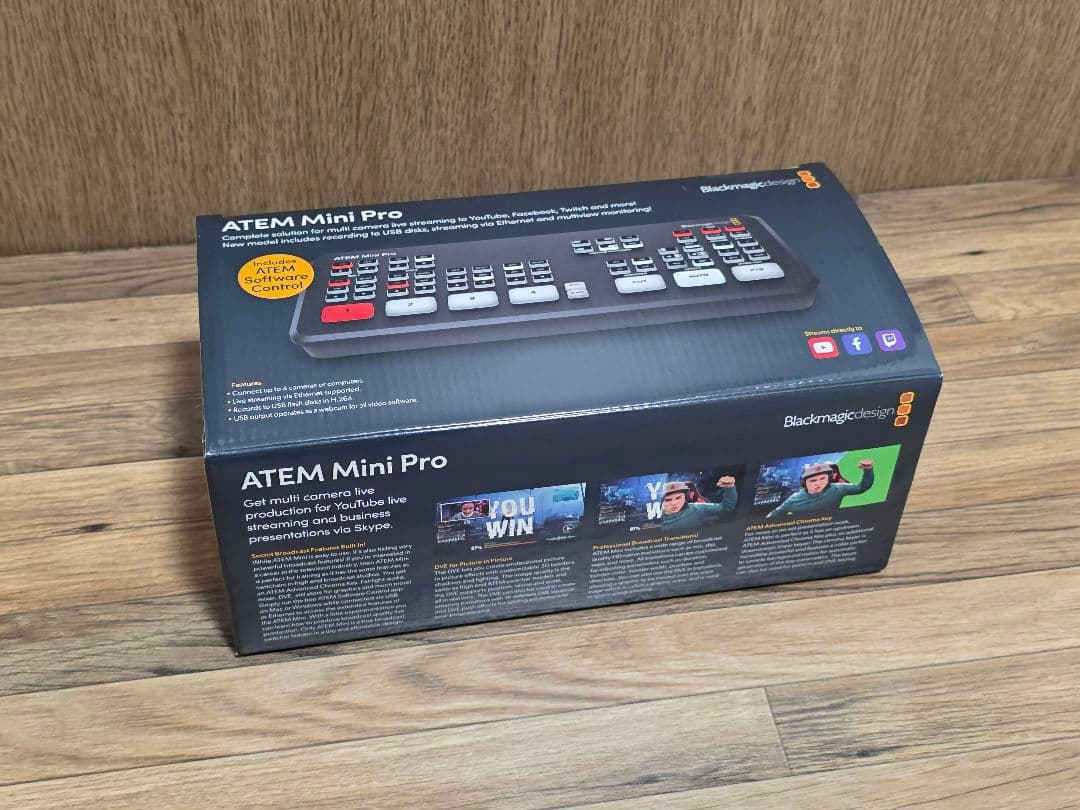 分配器・切替器 ATEM Mini Pro