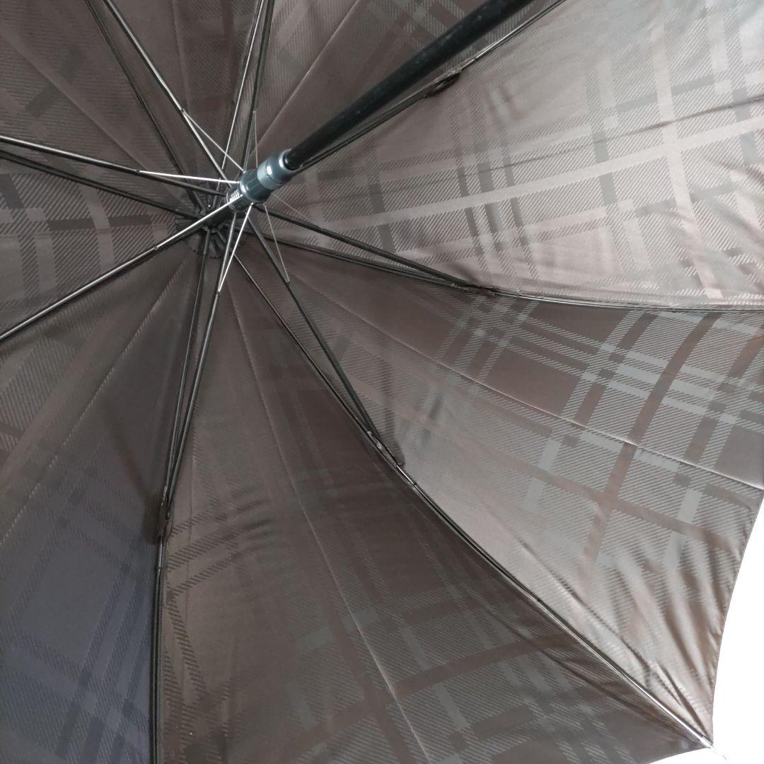 ダックス紳士チェック柄傘　他１本