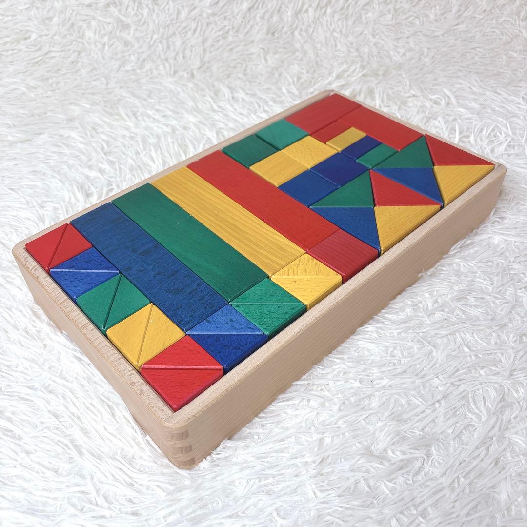 良品✨伸芽会 教材つみき 幼稚園 小学校 お受験 積み木 知育玩具 限定品 木製