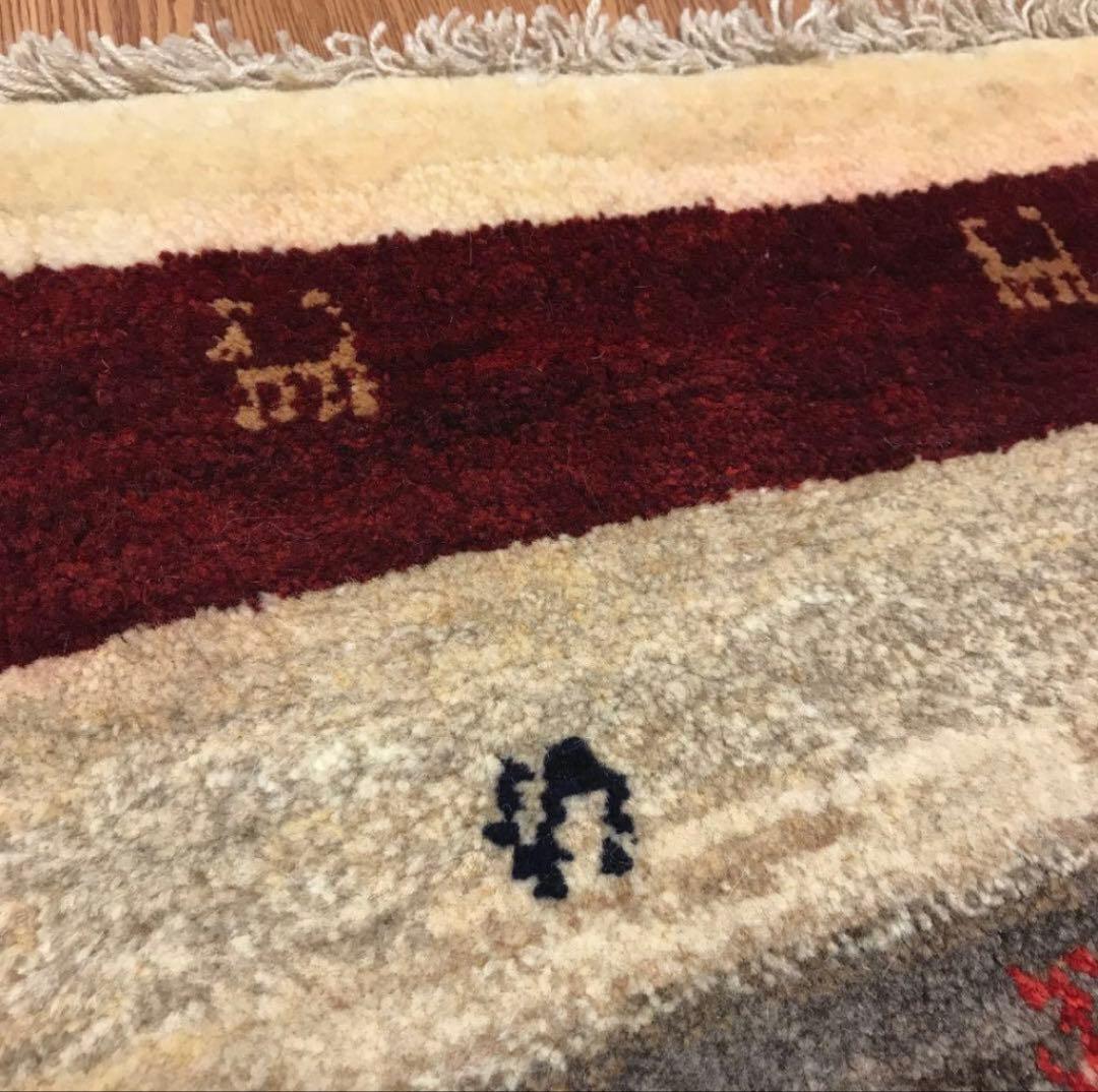 ペルシャギャッベ (ギャベ) ラグサイズ No:5138