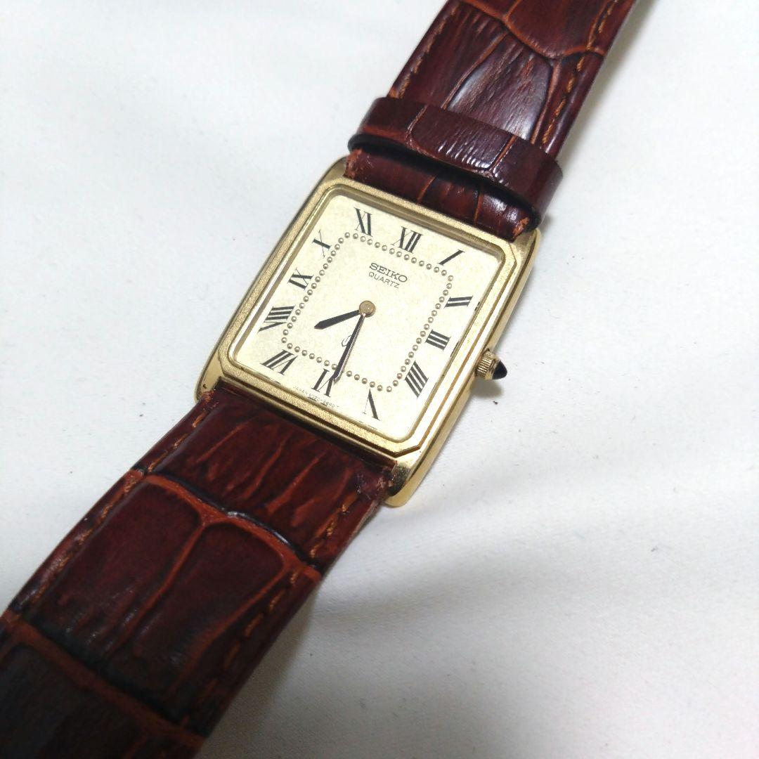 超希少　SEIKO　ローマン　タンク　腕時計　新品電池交換済み