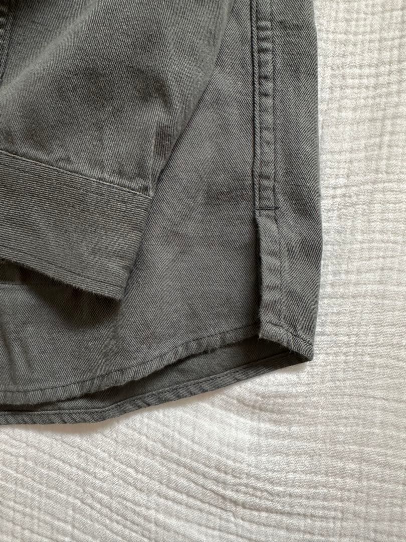 最新 nonnative WORKER ZIP SHIRT C/Li TWILL