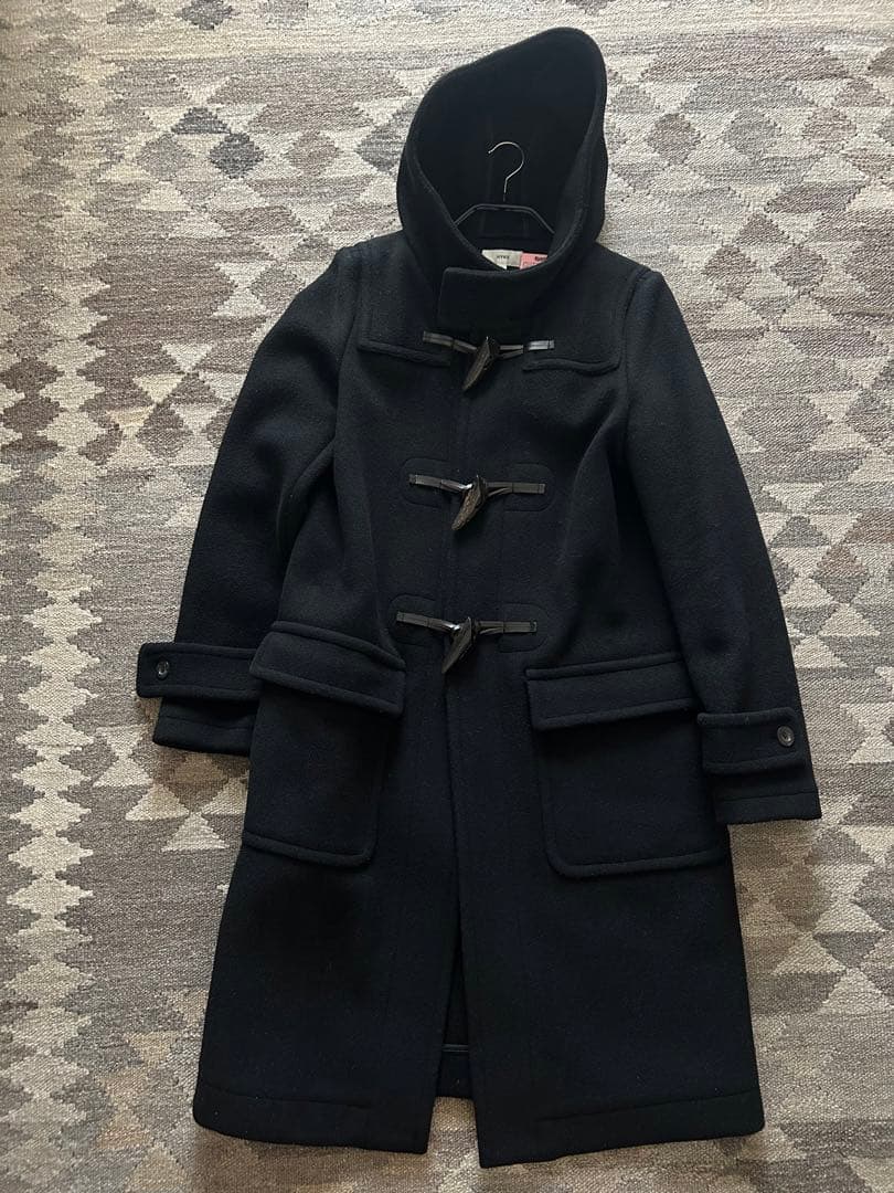 HYKE ダッフルコート サイズ3 黒