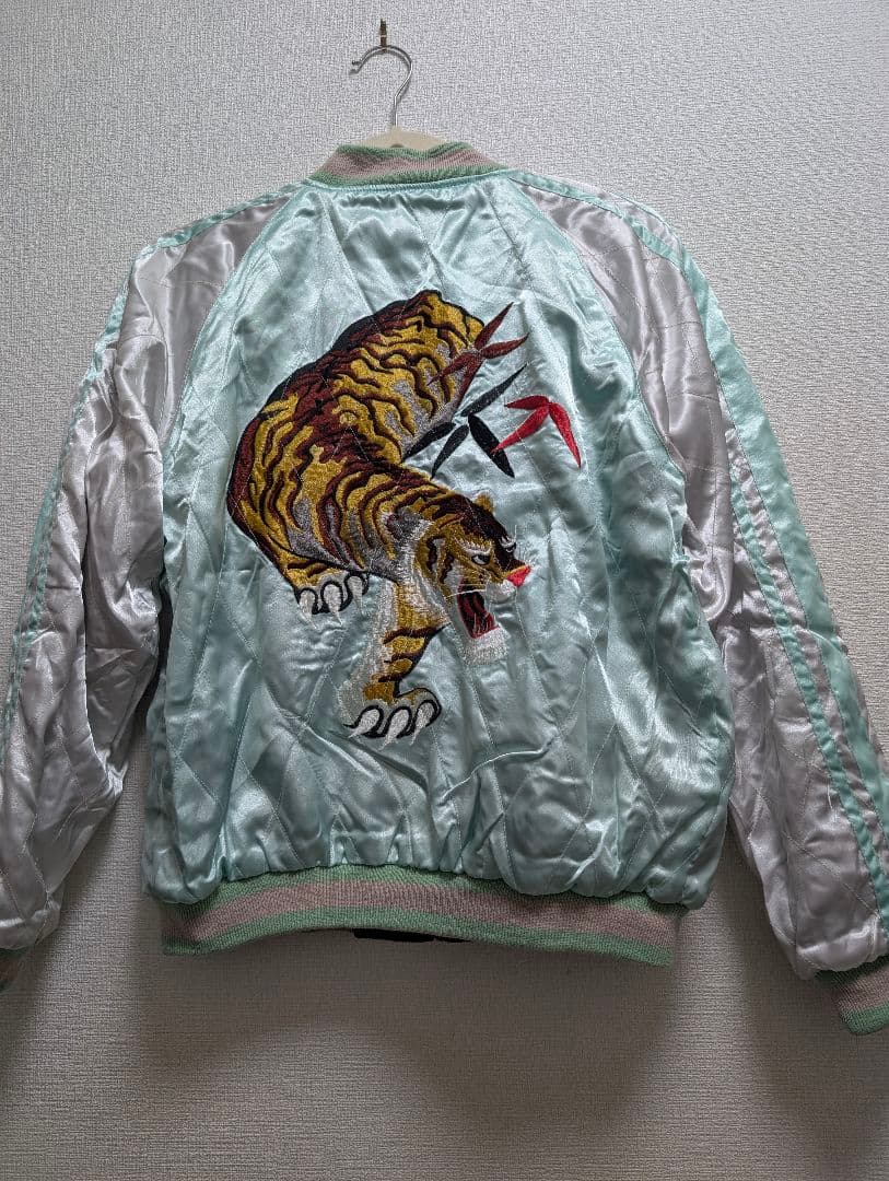 90年代☆タグ付　オリエントエクスプレス　スカジャン