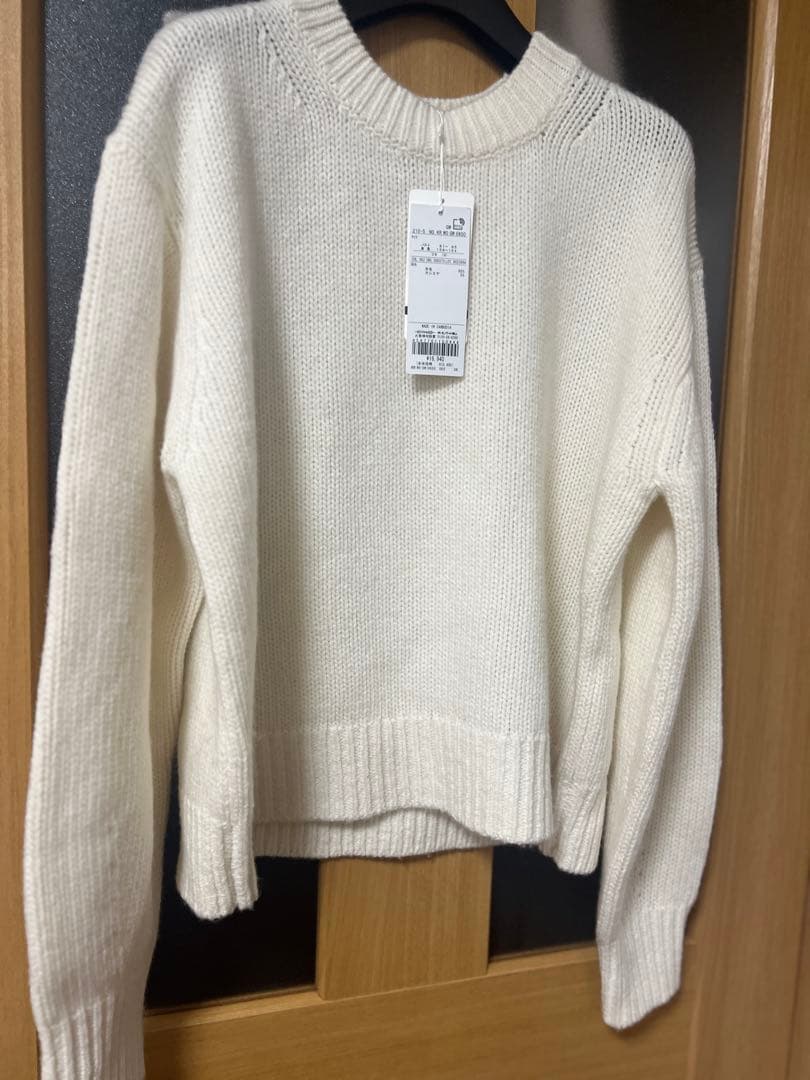 【GISELe掲載】ウールカシミヤ パフスリーブ ニット23区今季新品