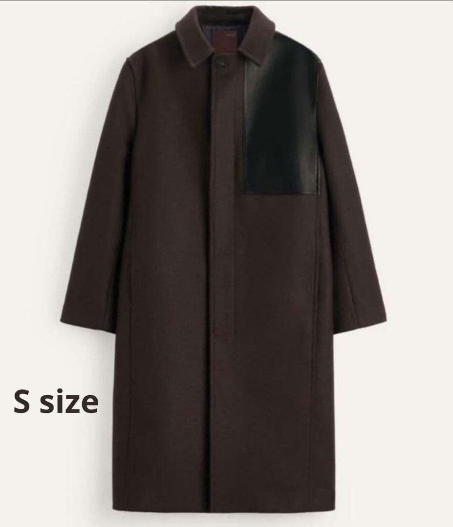 ZARA×studio nicholson レザー ステンカラーコート