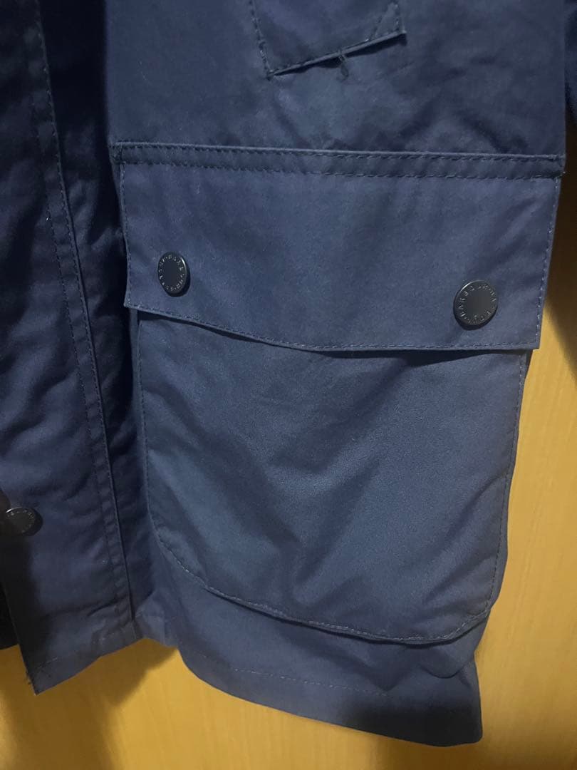 Barbour ミドル丈コート ネイビー 40