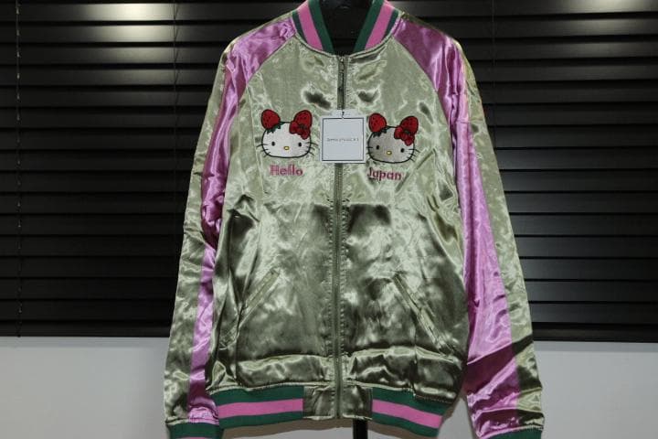 HELLO KITTY ハローキティ イチゴマン スカジャン XL サンリオ