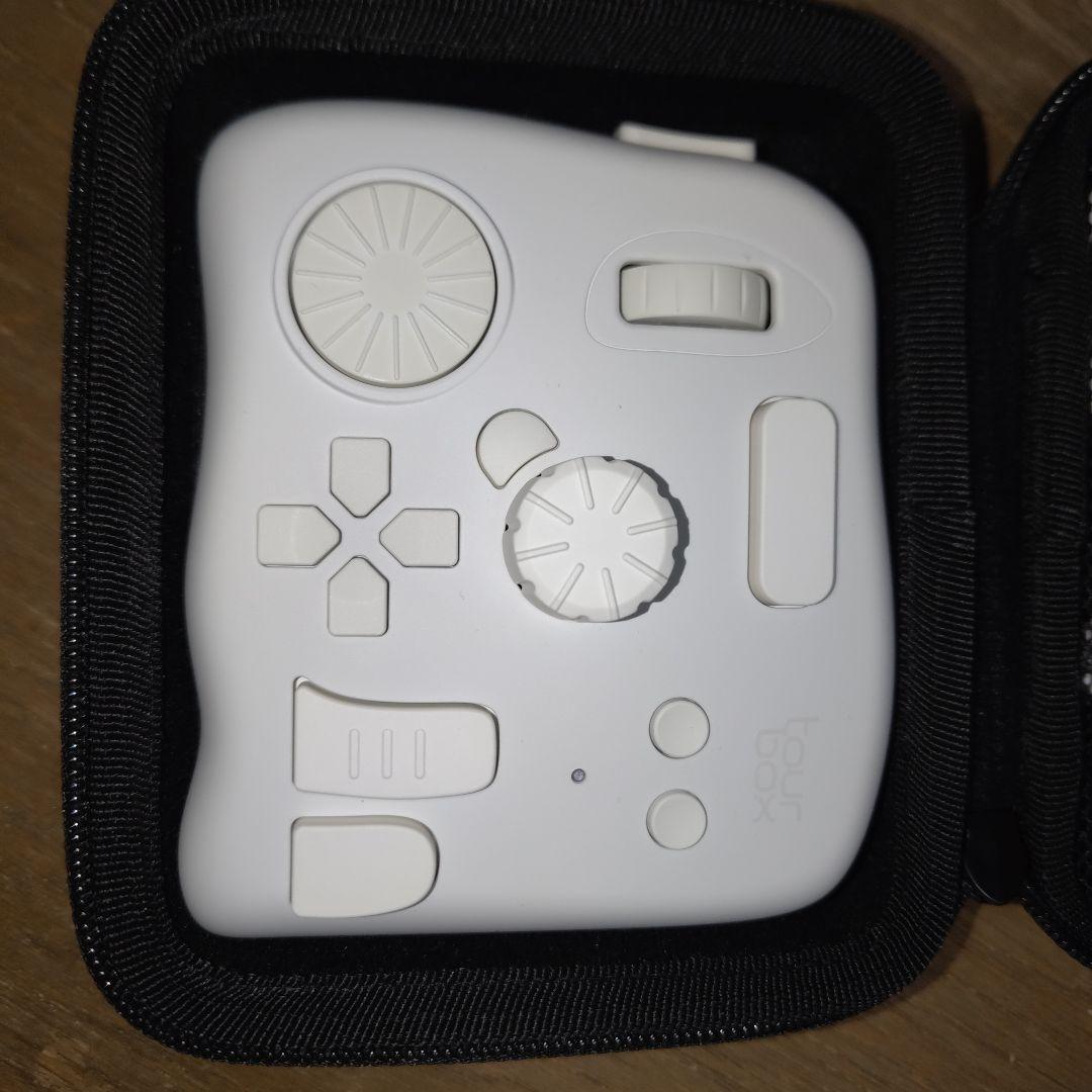 【極美品】TourBox Elite アイボリー 純正ケース付き