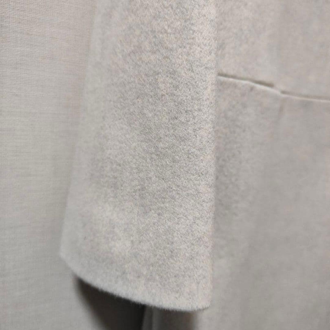 atelier naruse ナルセ メルトンウールコクーンコート オートミール