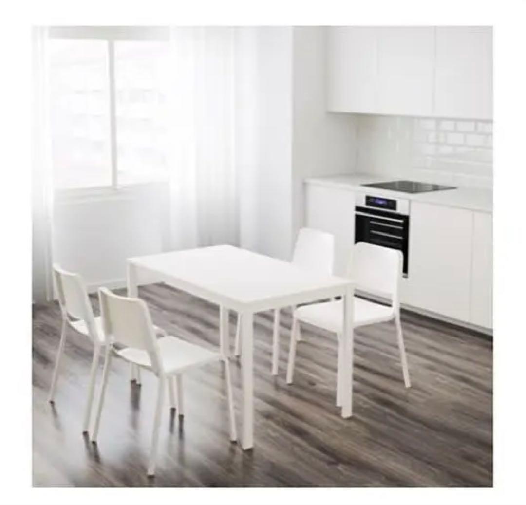 IKEA ダイニングテーブル　伸縮可能