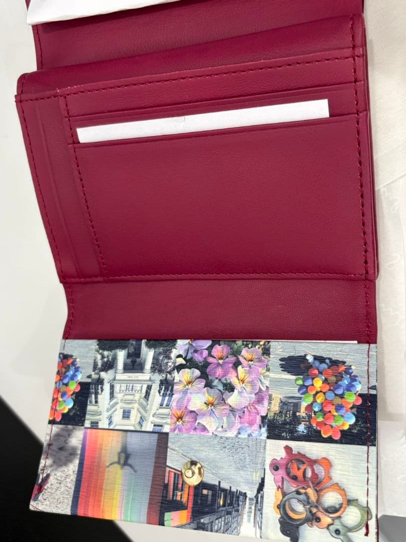 Paul Smith バーガンディ 三つ折り財布　未使用品