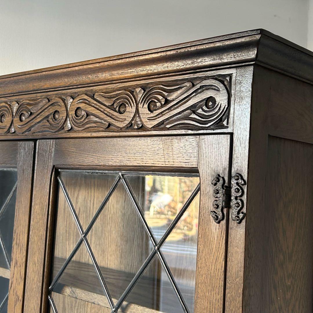 【最終値下げ】アンティーク 家具 ビューロー ブックケース 英国 016A